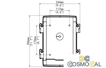 SPEEDDOME: Junction Box per Telecamere IP UNV Speeddome