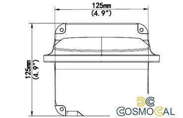 Staffa da parete indoor per UNV serie IPC323C and IPC868X