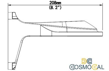 Staffa da parete indoor per UNV serie IPC323C and IPC868X