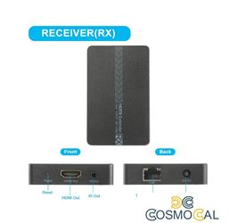 Ricevitore HDMI SINGOLO, abbinato a VK-100ER,over TCP/IP