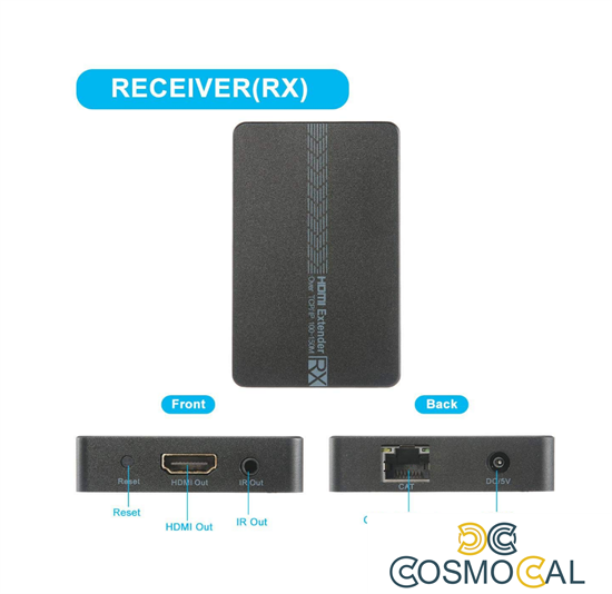 Ricevitore HDMI SINGOLO, abbinato a VK-100ER,over TCP/IP