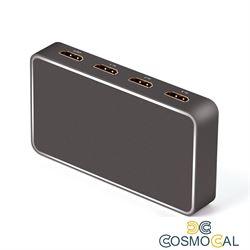 Switch 3x1 HDMI 2.0 18G  4k@60hz, con usb recharge