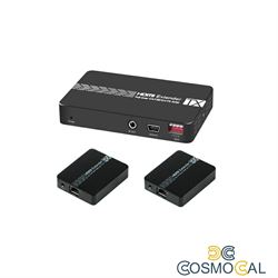Splitter HDMI 1x2 con 2 Extender HDMI  3D 1080p@60Hz