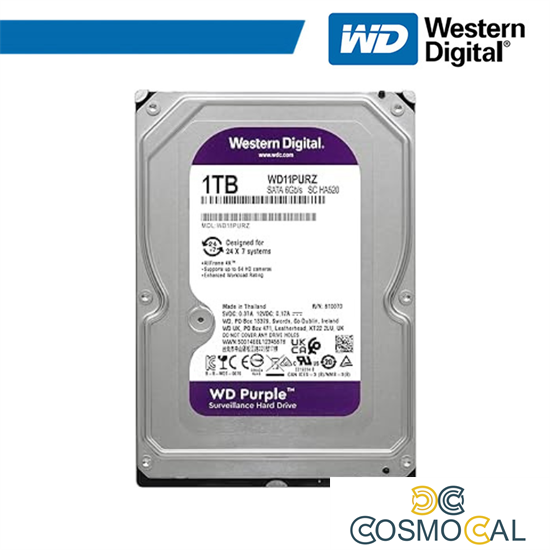 Western Digital HDD int.1TB PURPLE - WD11PURZ