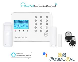 Kit Antifurto wireless 10P Homcloud Wi-Fi + GSM PRO