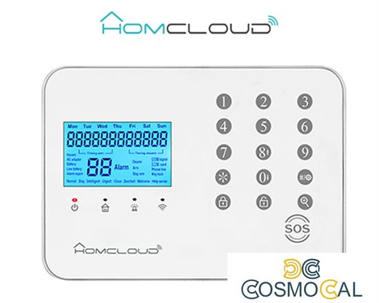 Kit Antifurto wireless 10P Homcloud Wi-Fi + GSM PRO