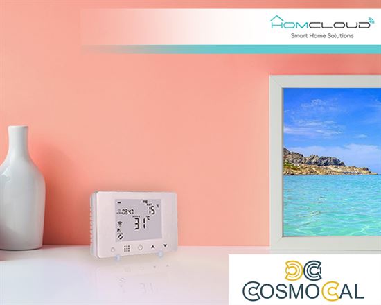 Cronotermostato digitale Homcloud wi-fi con ricevitore RF