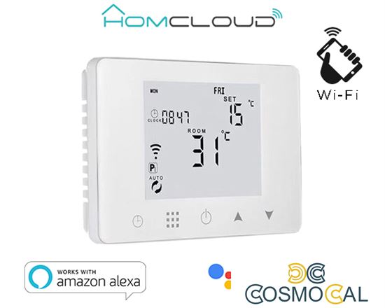 Cronotermostato digitale Homcloud Wi-Fi