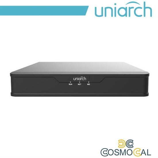 XVR Uniarch 16 Canali 5 in 1, 8 IP, 4 MP@15 - XVR-116G3