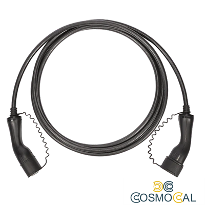 Cavo Ricarica Auto Elettrica Tipo2 32A 22KW 5M 3FASE