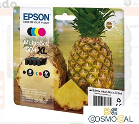 Epson 604XL Serie Ananas Multipack 4 colori Formato XL
