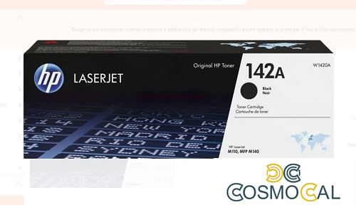 HP 142A W1420A - Cartuccia Toner Originale HP da 950 Pagine